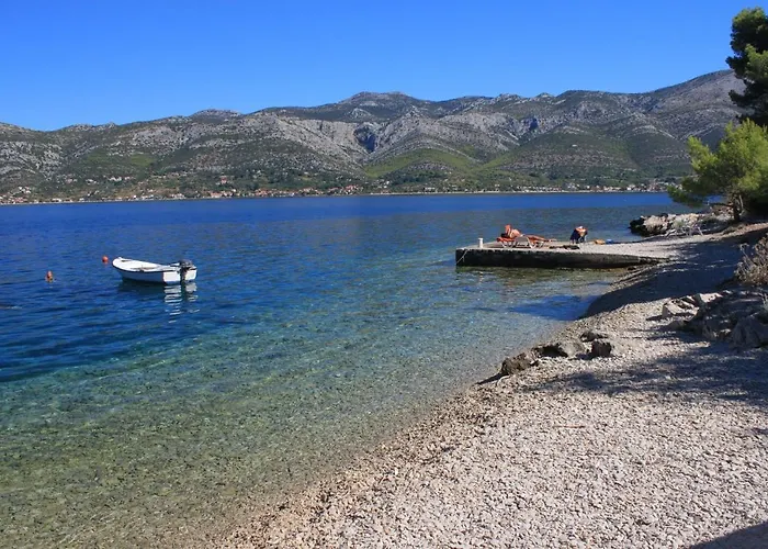 By The Sea Tri Zala, Korcula - 4432 Apartamento Zrnovo